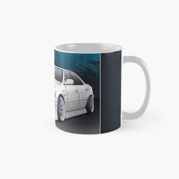 Item preview, Chaser JZX100 with mountains background designed and sold by ArtyMotive.