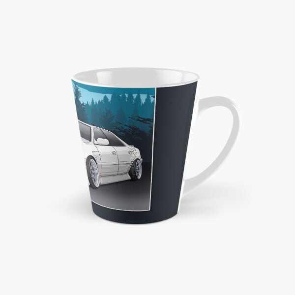 Item preview, Chaser JZX100 with mountains background designed and sold by ArtyMotive.