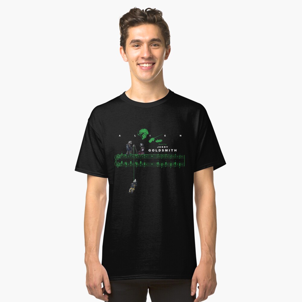 Jerry Goldsmith - The Derelict Spaceship (Series 5) Classic T-Shirt
