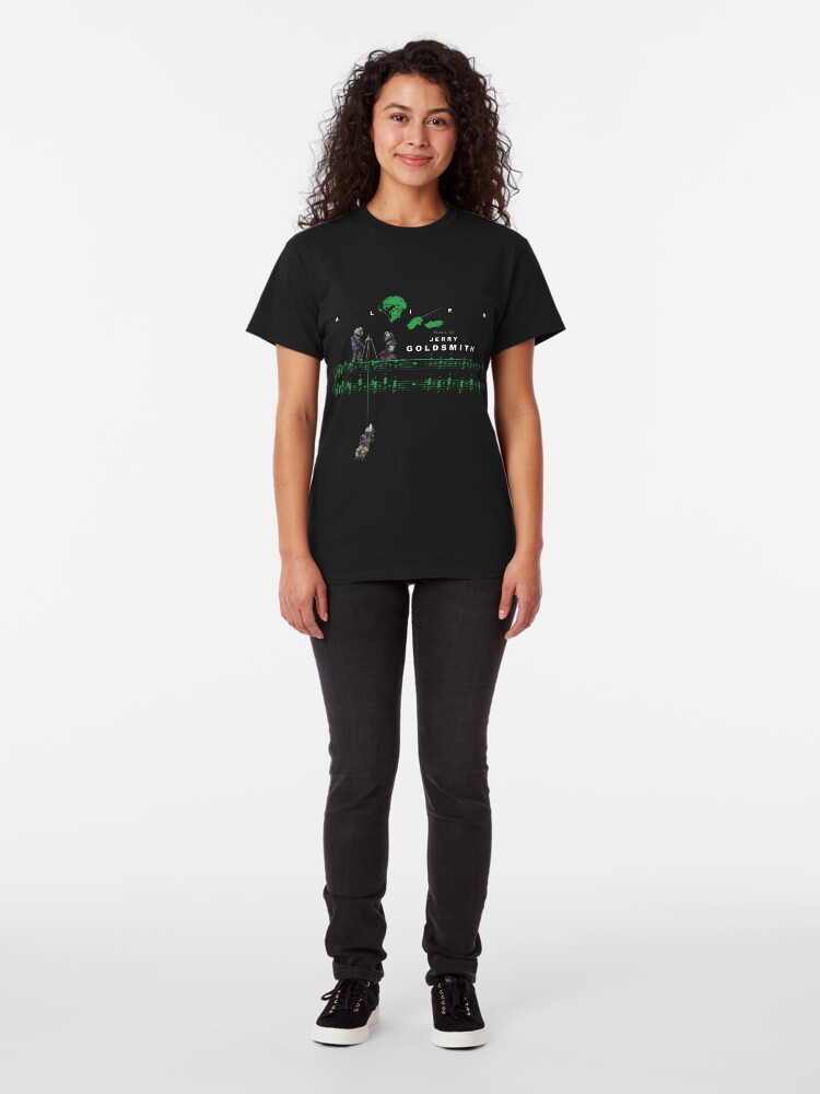 Alternate view of Jerry Goldsmith - The Derelict Spaceship (Series 5) Classic T-Shirt