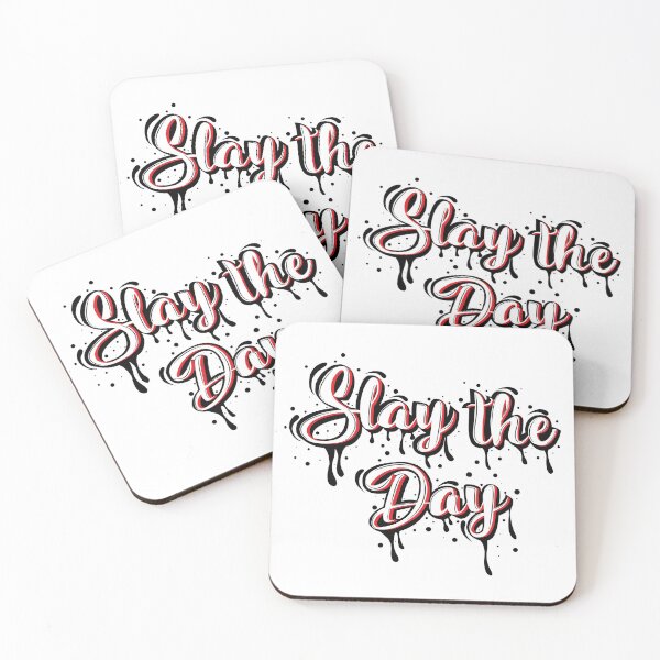 Item preview, Slay the Day vector art designed and sold by Bex Taylor Design.
