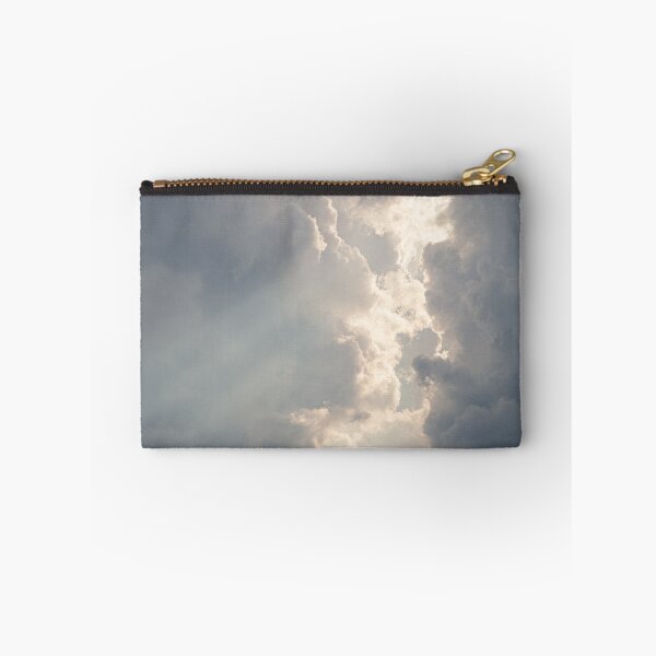 Item preview, Sunbeam between storm clouds cloudscape designed and sold by Juhku.