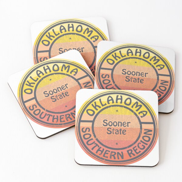 Item preview, Oklahoma, Sooner State, Southern region designed and sold by studio838.