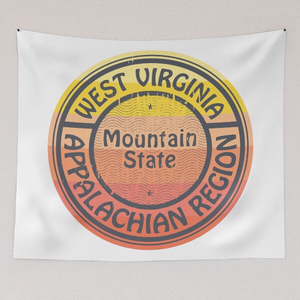 Item preview, West Virginia, Mountain State, Appalachian Region designed and sold by studio838.