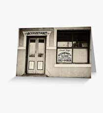 Eugowra Shopfront Greeting Card