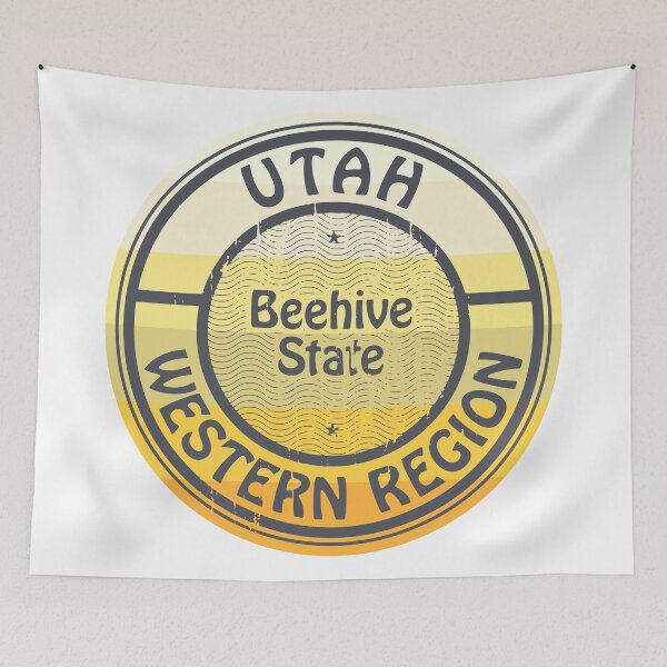 Item preview, Utah, Beehive State, Western Region designed and sold by studio838.