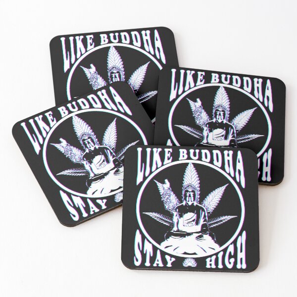 Item preview, Like Buddha being high through cannabis and chilling designed and sold by LuminOrb.