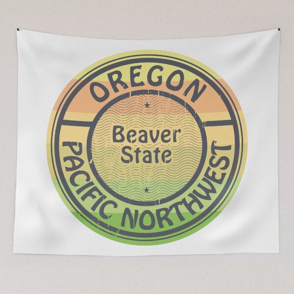 Item preview, Oregon, Beaver State, Pacific Northwest designed and sold by studio838.