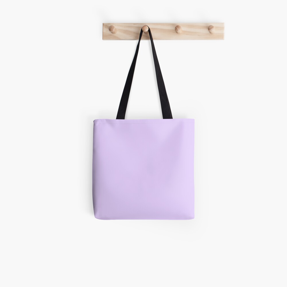 lilac tote bag