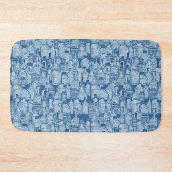 Item preview, blue bottles designed and sold by AvotArt.