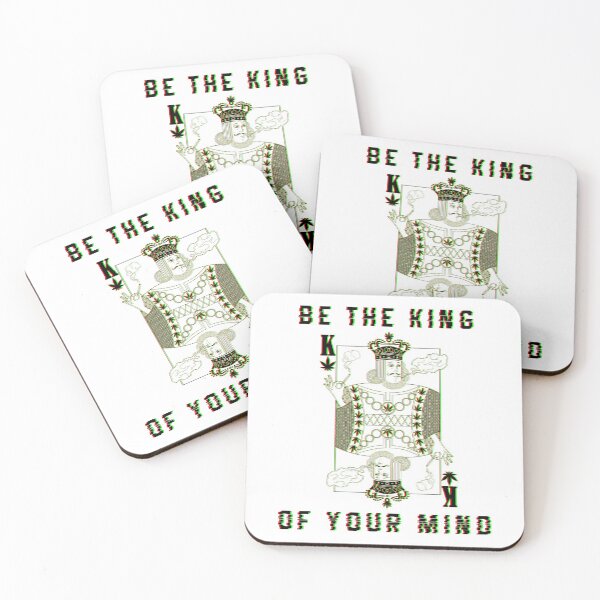 Item preview, Be the King of Your Mind Vaporwave Aesthetic Glitch designed and sold by LuminOrb.