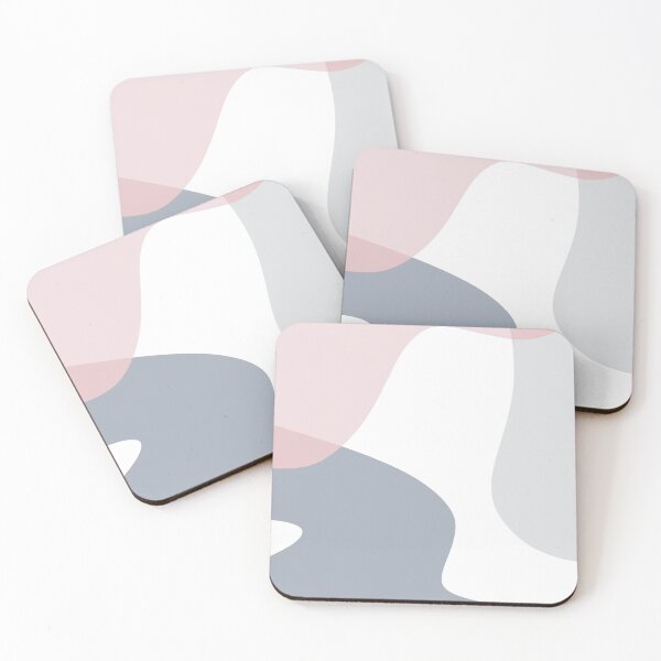 Item preview, Pastel Pink and Blue Abstract art designed and sold by trajeado14.