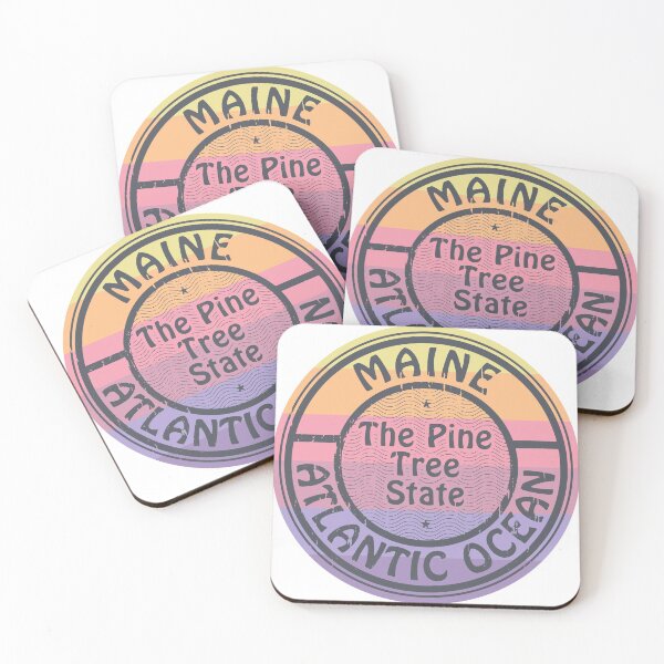 Item preview, Maine, The Pine Tree State, Atlantic Ocean designed and sold by studio838.
