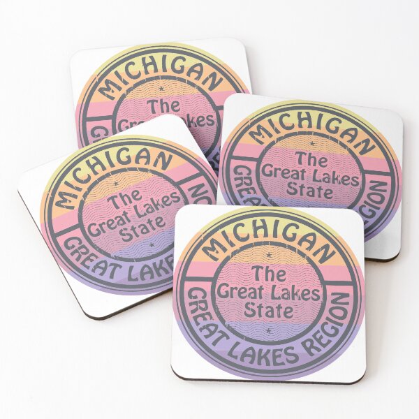 Item preview, Michigan, The Great Lakes State, Great Lakes Region designed and sold by studio838.