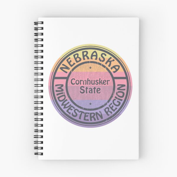 Item preview, Nebraska, Cornhusker State, Midwestern Region designed and sold by studio838.