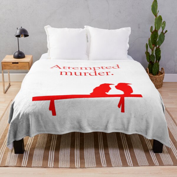 Item preview, Attempted Murder (Red Version) designed and sold by jezkemp.