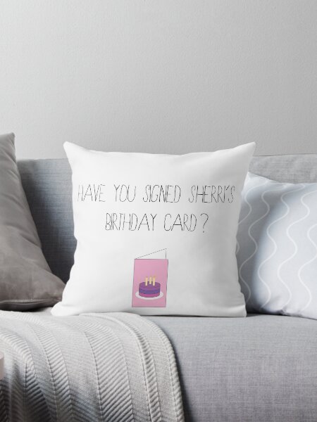 Item preview, Have you signed Sherri's birthday card? designed and sold by PinkSneaky.