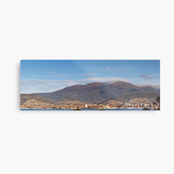 Hobart and Mount Wellington, Tasmania Metal Print