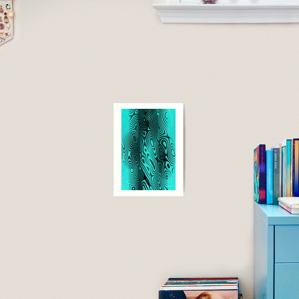 Psychedelic art. Art movement Art Print