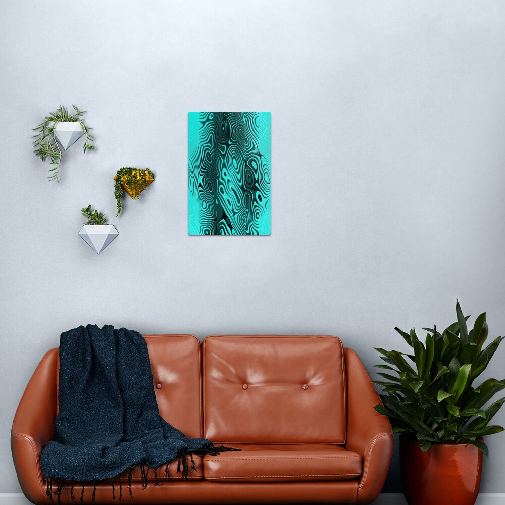 Psychedelic art. Art movement Metal Print