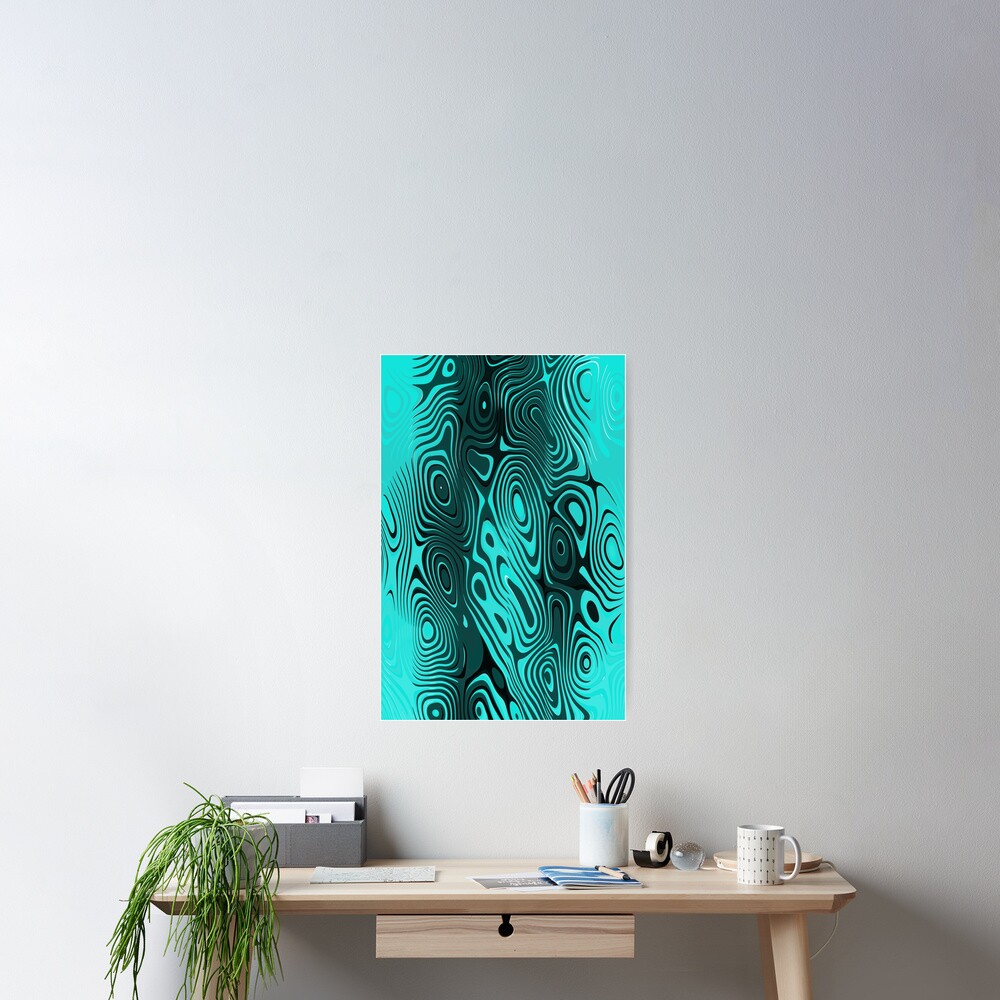 Psychedelic art. Art movement Poster
