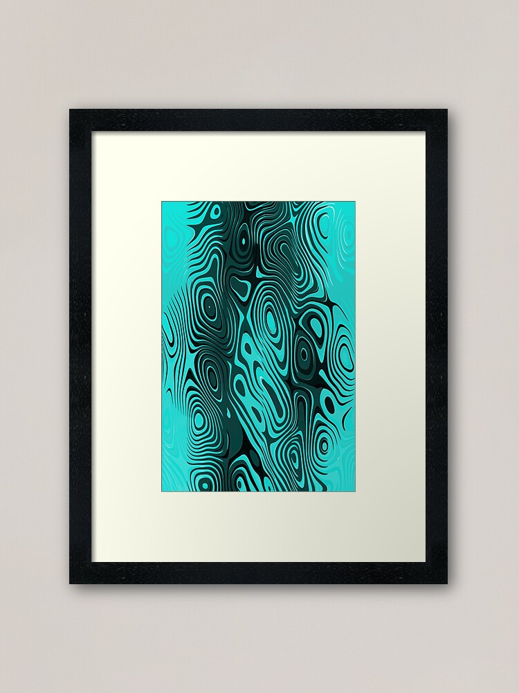 Alternate view of Psychedelic art. Art movement Framed Art Print