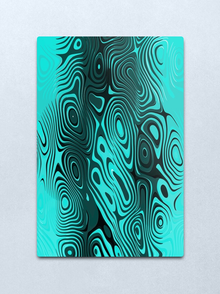 Alternate view of Psychedelic art. Art movement Metal Print