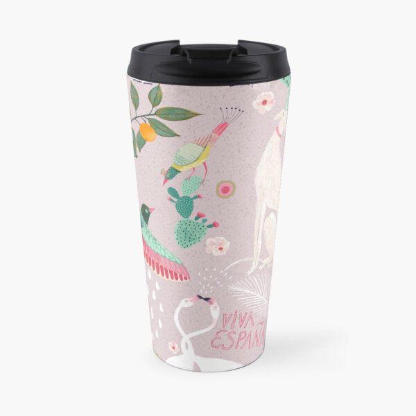 Almond blossom in Spain Travel Mug