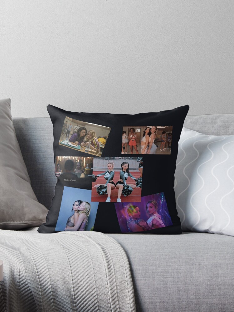 Euphoria Maddy and Cassie fan art Throw Pillow for Sale by