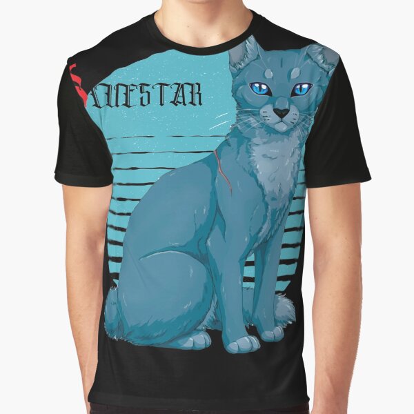 Warrior Cats, Warrior book series, Blue Star retro sunset Graphic T-Shirt