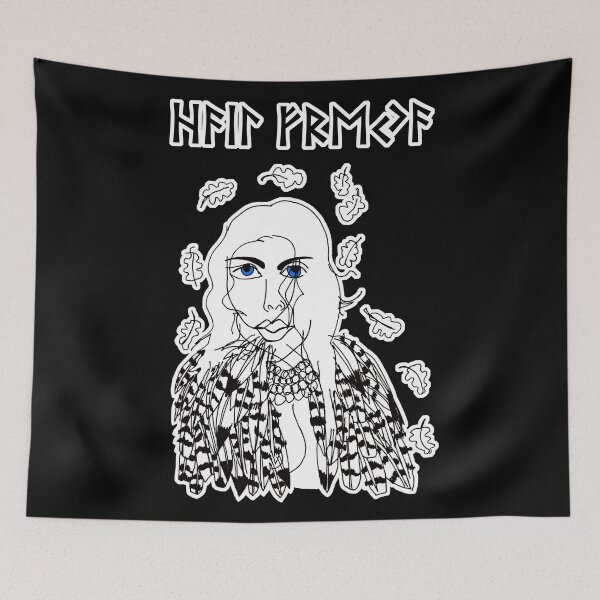 Item preview, Hail Freyja designed and sold by RUNICJOHN.