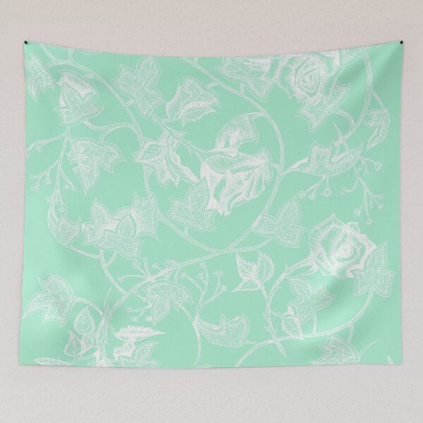 Item preview, Flourish in Mint designed and sold by Haus of Macabre.