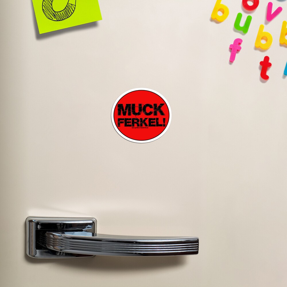 M.UCK F.ERKEL! | SATIRE | Protest Magnet