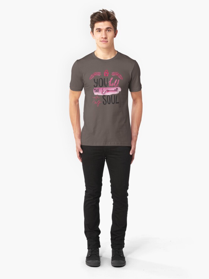 Alternate view of You hold the key to my soul Slim Fit T-Shirt