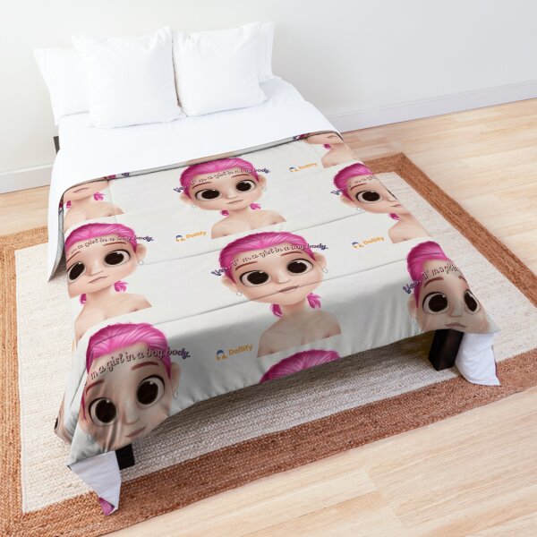 yes, I'm a girl in a boy body. Comforter