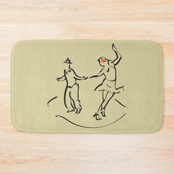 Item preview, lindy hop dancers designed and sold by galart.
