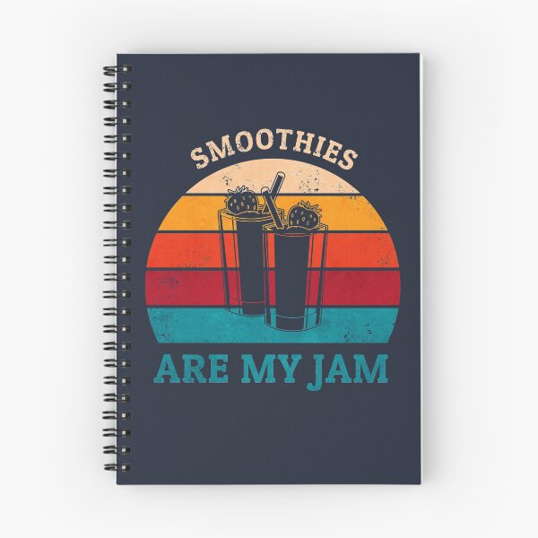 Item preview, Smoothies Are My Jam Retro Sunset Cool Healthy Quote  designed and sold by Sid3walkArt2.