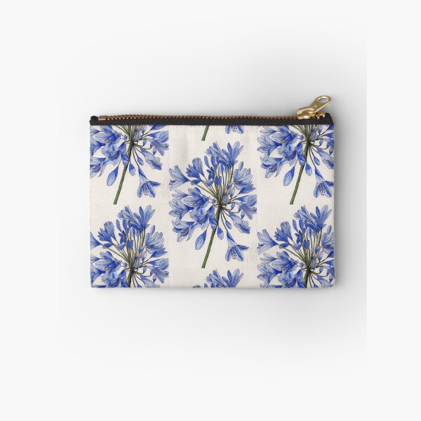 Item preview, Agapanthus flower watercolour painting designed and sold by esvb.