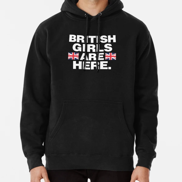 The british outlet are here hoodie