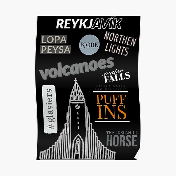 Reykjavík Poster