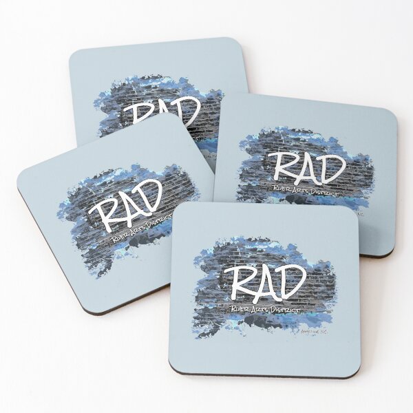 Item preview, RAD - River Arts District - Asheville, NC - Bluegrey designed and sold by Serena's Asheville Merch.