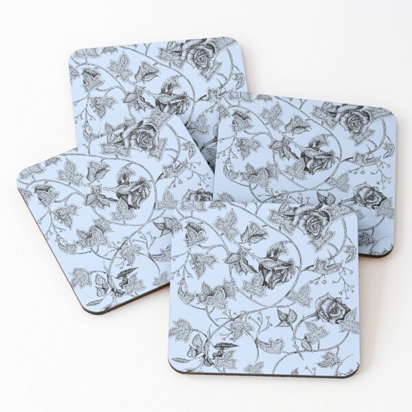 Item preview, Flourish in Blue  designed and sold by Haus of Macabre.