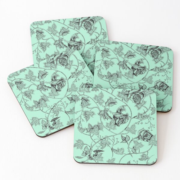 Item preview, Flourish in Mint designed and sold by Haus of Macabre.