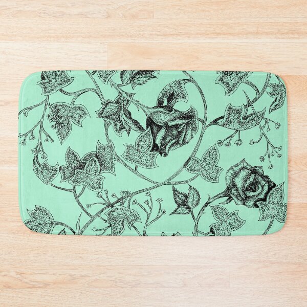 Item preview, Flourish in Mint designed and sold by Haus of Macabre.