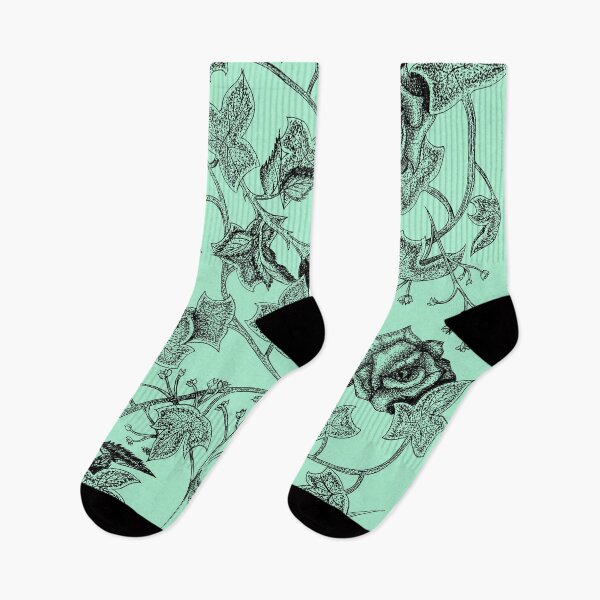 Item preview, Flourish in Mint designed and sold by Haus of Macabre.
