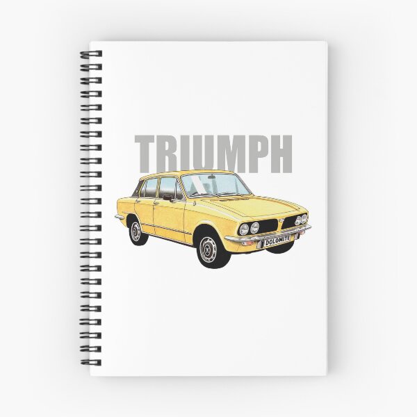 Item preview, Triumph Dolomite illustration with text designed and sold by Retroblast.