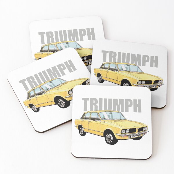 Item preview, Triumph Dolomite illustration with text designed and sold by Retroblast.