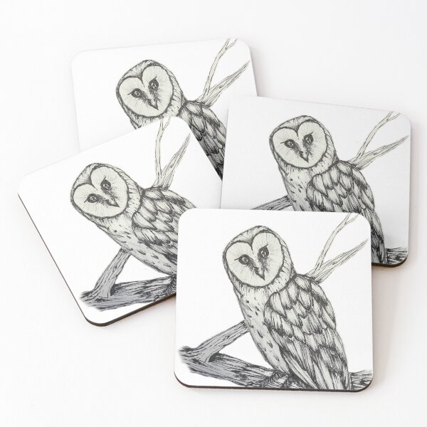 Item preview, Dibujo De Tinta De Lechuza designed and sold by corianndesigns.
