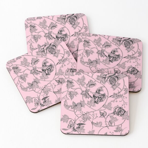 Item preview, Flourish in Baby Pink designed and sold by Haus of Macabre.