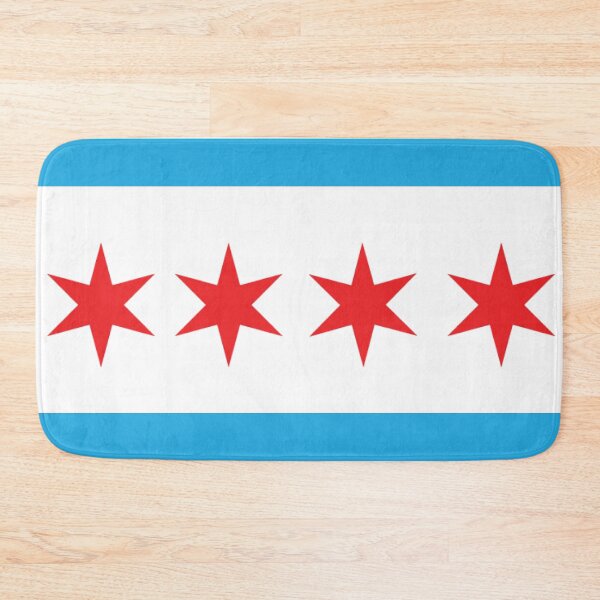 Item preview, Chicago Flag designed and sold by mayagk.